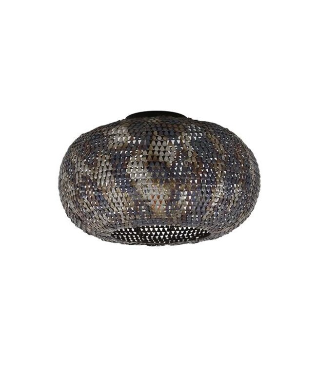 Rispens Plafondlamp Ø40 armor / Zwart bruin