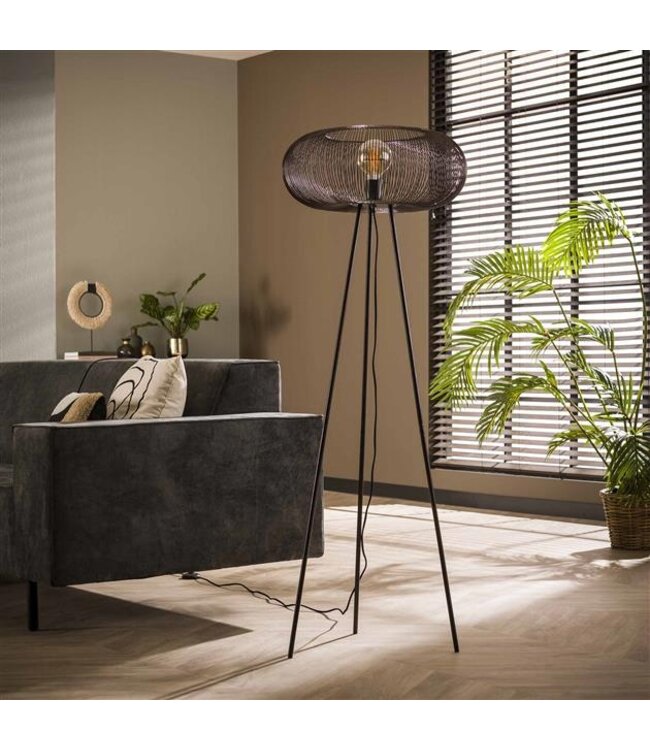 Rispens Copper twist / Zwart nikkel