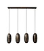 Rispens Hanglamp 4L cosmic / Brons antiek