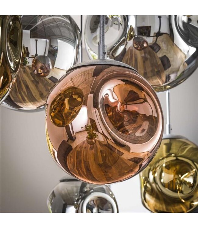 Rispens Hanglamp 4+3 stellar / Oud zilver