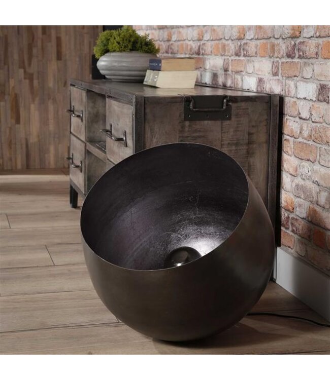 Rispens Tafellamp Ø50 basket XL / Zwart nikkel