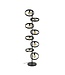 Rispens Vloerlamp 8L hover / Charcoal Zijl