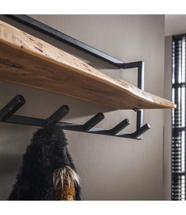 Rispens Kapstok edge shelve 6 haken