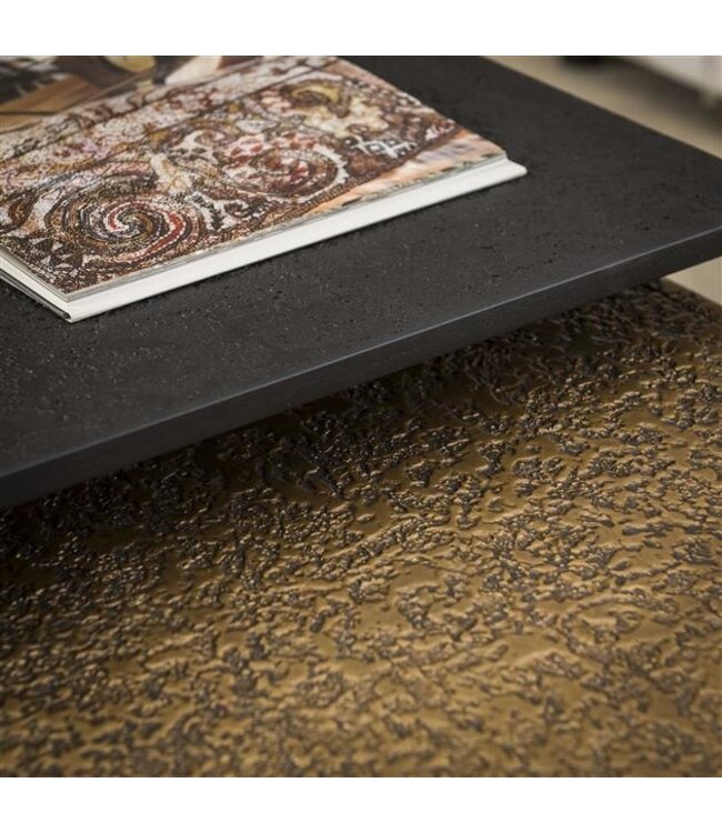 Rispens Salontafel set/2 rechthoek iron metallic