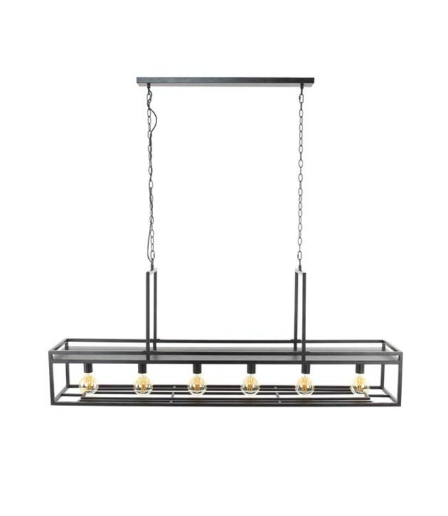 Rispens Hanglamp 6L decorate / Charcoal
