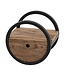 Rispens Wandschap circular Ø30 met lade / Robuust hardhout