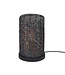 Rispens Tafellamp armor tube / Zwart bruin