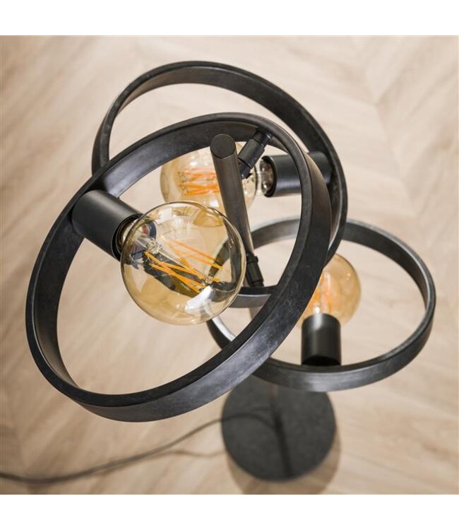 Rispens Vloerlamp 3L hover / Charcoal