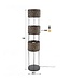 Rispens VVloerlamp 3L tower waterhyacint