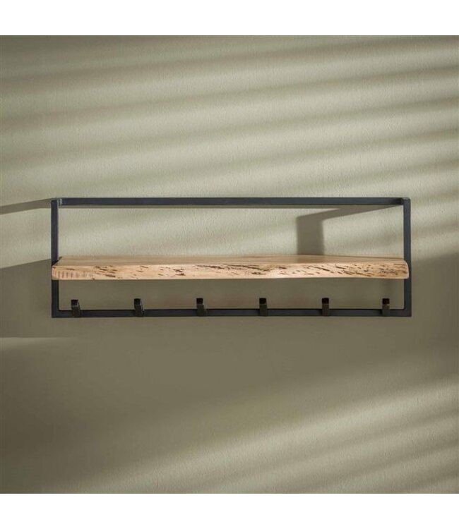 Rispens Kapstok edge shelve 6 haken