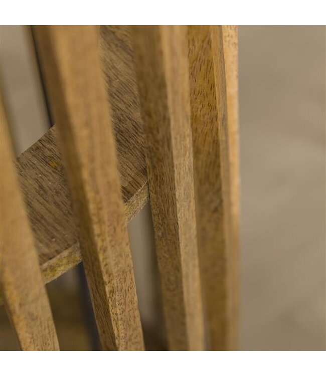 Rispens Vloerlamp 3L launch / Massief mango naturel