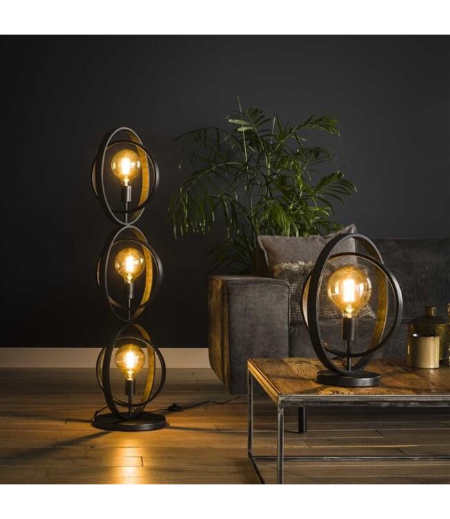 Rispens Vloerlamp 3L Turn around / Charcoal
