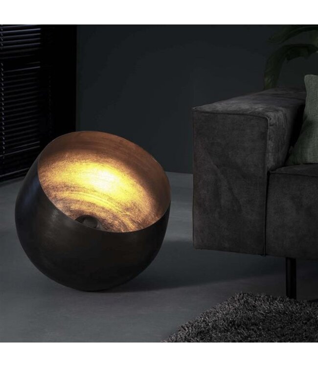 Rispens Tafellamp Ø50 basket XL / Zwart nikkel