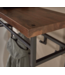 Rispens Daytona 12 haken hoedenplank / Massief Saja natural