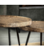 Rispens Salontafel set/2 rond metallic