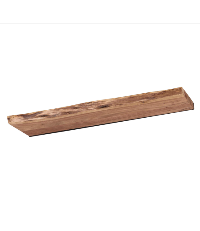 Rispens Wandplank 90 edge / Massief acacia naturel