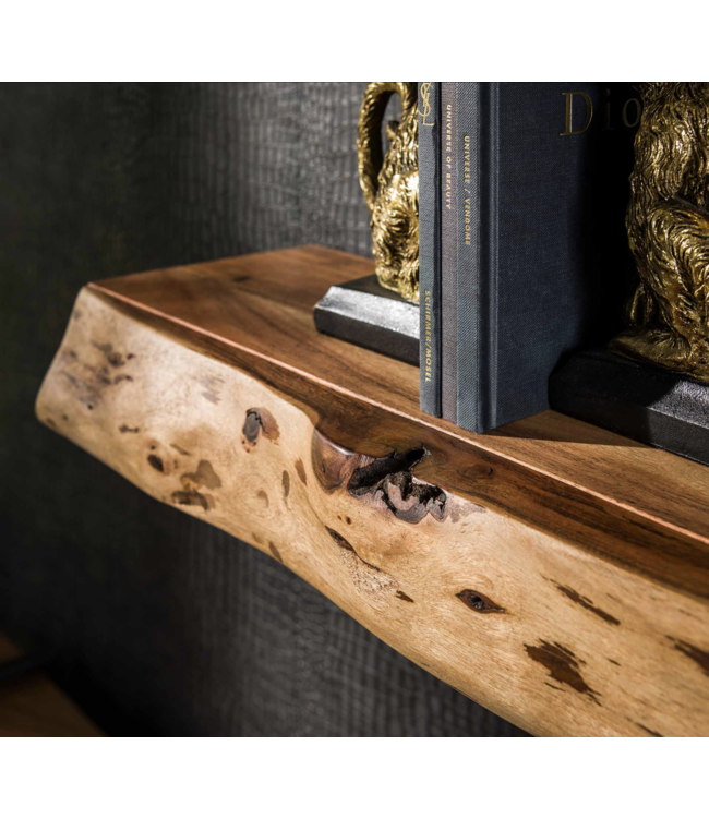 Rispens Wandschap met lade set/3 tree storage / Massief acacia naturel