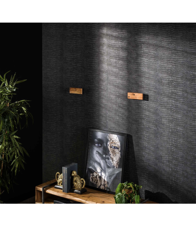 Rispens Wandplank 100 tree / Massief acacia naturel