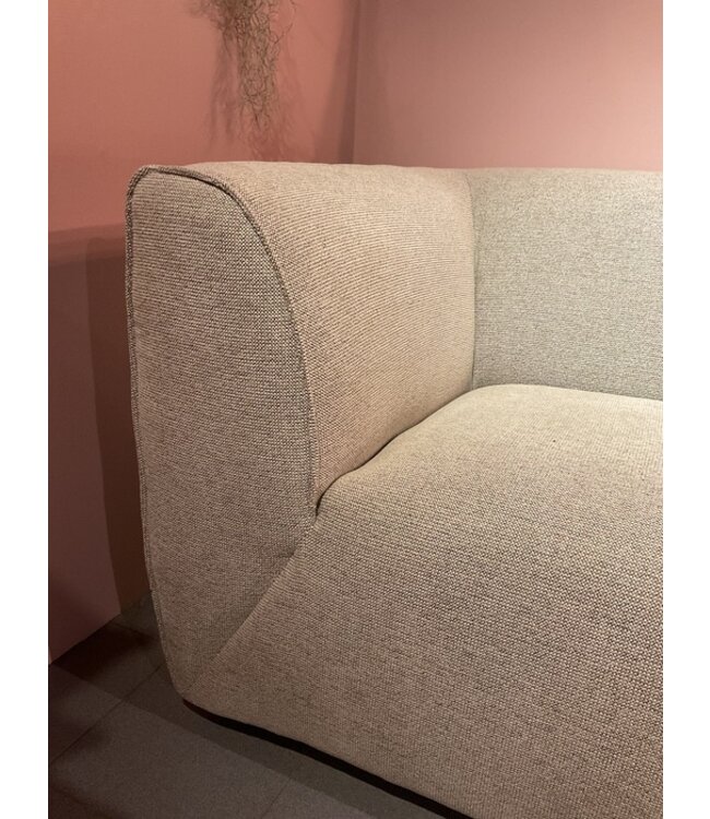 Elementenbank Cas zoals afgebeeld: in bekleding: C-Sneak 1 & G-Clyde 203 - Zelf samenstellen