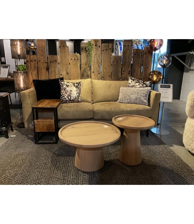 Bank Glen – 3-zits – Stof D-Be Real 7 – Modern & Comfortabel