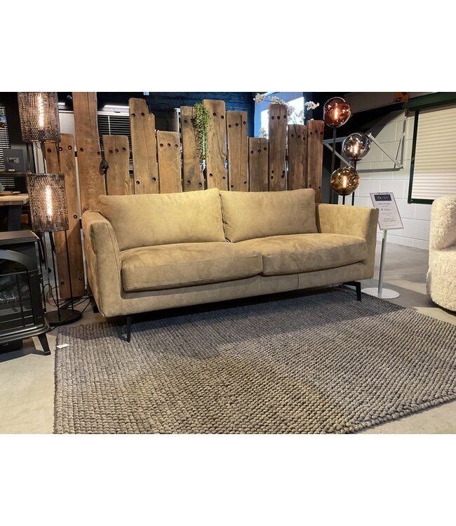 Bank Glen – 3-zits – Stof D-Be Real 7 – Modern & Comfortabel