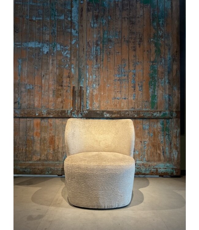 Fauteuil Rhona (kan ook draaibaar) zoals afgebeeld: in bekleding: C-Fusion 109