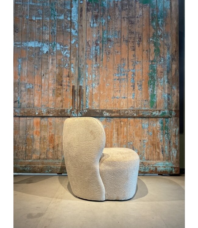 Fauteuil Rhona (kan ook draaibaar) zoals afgebeeld: in bekleding: C-Fusion 109