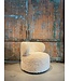 Fauteuil Lana (Draaibaar) zoals afgebeeld: in bekleding: Doodle Shel 196