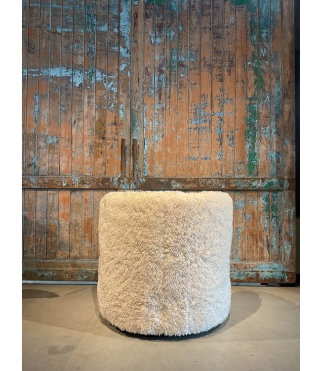 Fauteuil Lana (Draaibaar) zoals afgebeeld: in bekleding: Doodle Shel 196