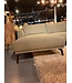 Rispens Bank Lotte zoals afgebeeld: Longchair + 2 zits + Ottomane. In bekleding: Opera 206 Thyme