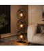 Rispens Vloerlamp 3L Galaxy/Artic zwart Zijl