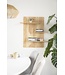 By-Boo Wandplank Seco Natural – Massief hout met natuurlijke uitstraling – By-Boo