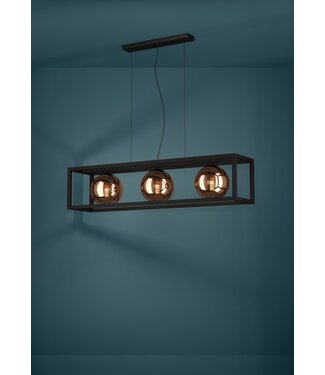 Stars Of Light Cordoba Zwart/Koper Glas 3L