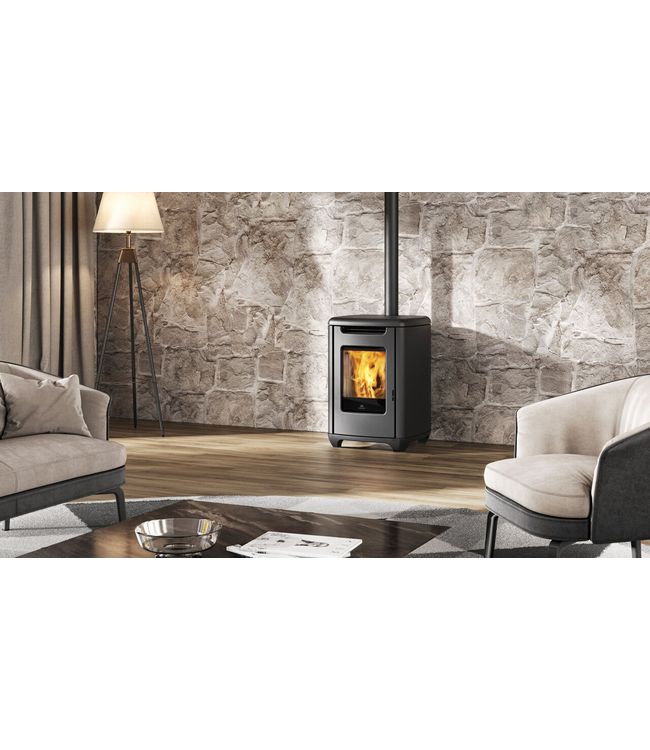Edilkamin Edilkamin Sense 6 pelletkachel – 5,4 kW met WiFi en schuifbaar bovenblad