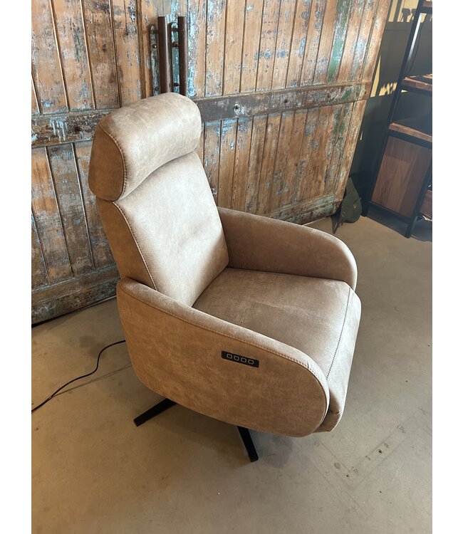 Relaxfauteuil Renate standaard in meerdere opties en stoffen leverbaar