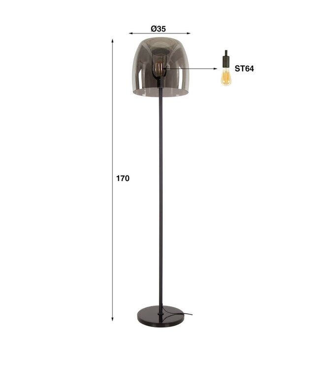 Rispens Drift glass 1Lamps