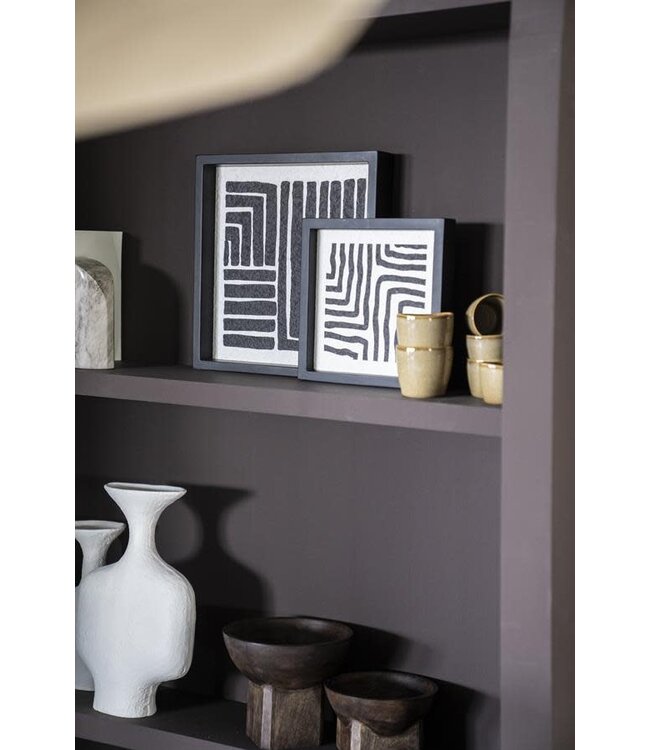 By-Boo Wanddecoratie Triq set van 2