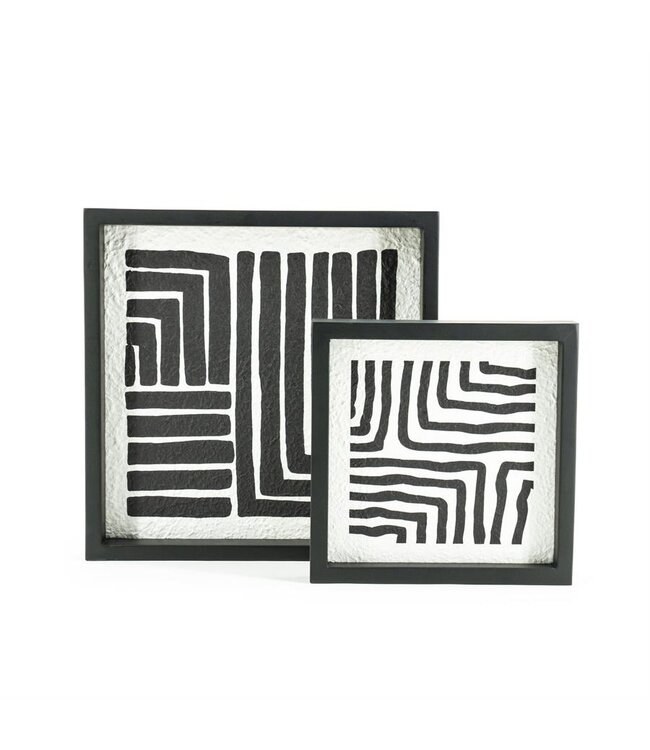 By-Boo Wanddecoratie Triq set van 2