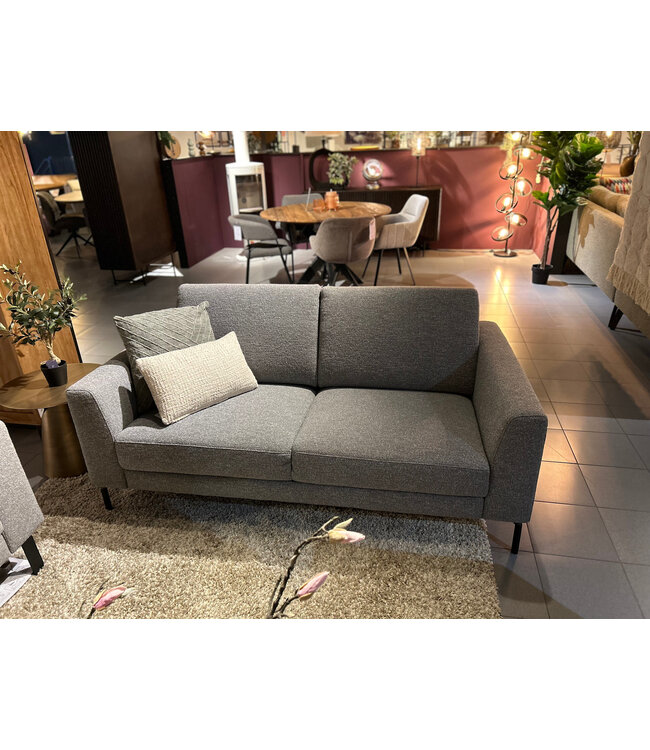 Rispens Bank Max 3 en 2,5 zits (showmodel) in bekleding: Aura 149 Steel