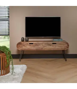 Rispens TV-meubel Barrel 2 Laden 135 cm
