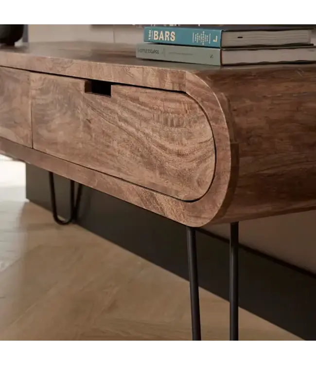 Rispens TV-meubel Barrel 2 Laden 135 cm