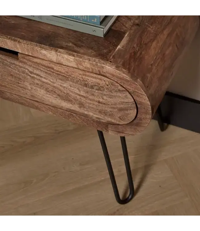 Rispens TV-meubel Barrel 2 Laden 135 cm