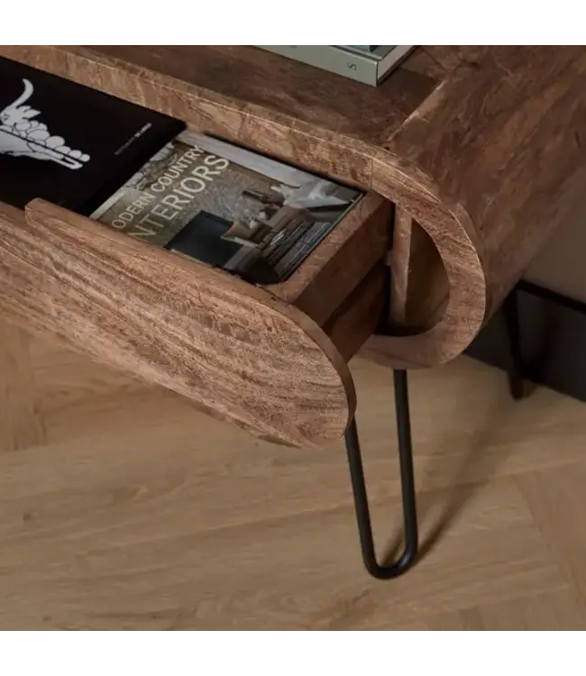 Rispens TV-meubel Barrel 2 Laden 135 cm