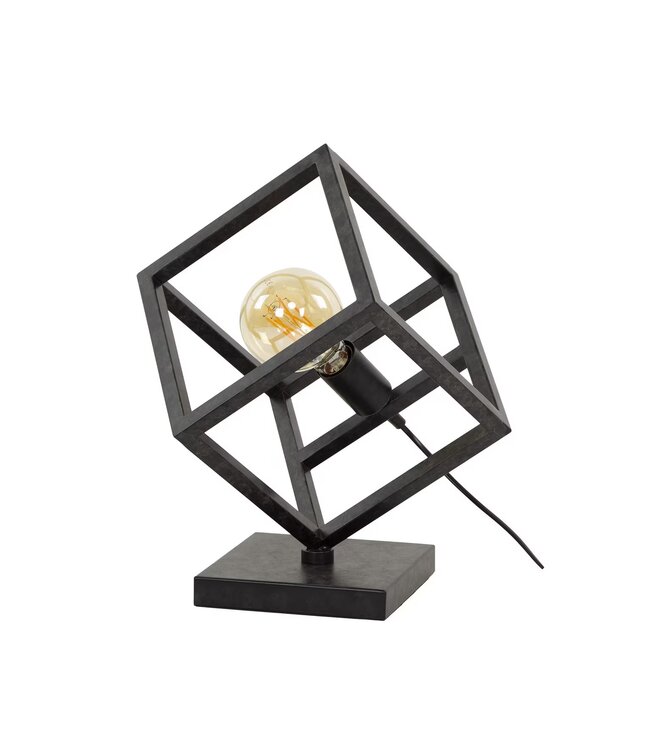 Rispens Tafellamp Kubus  Charcoal