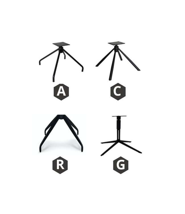 Rispens Eetkamerstoel 435 Bergen 705 poot Magnum