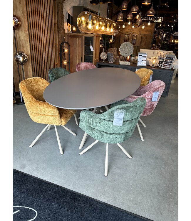 Rispens Eetkamerstoel 435 Bergen 504 poot Magnum