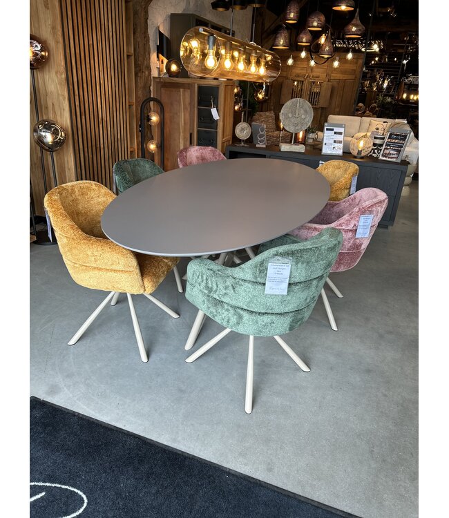 Rispens Eetkamerstoel 435 Bergen 404 poot Magnum