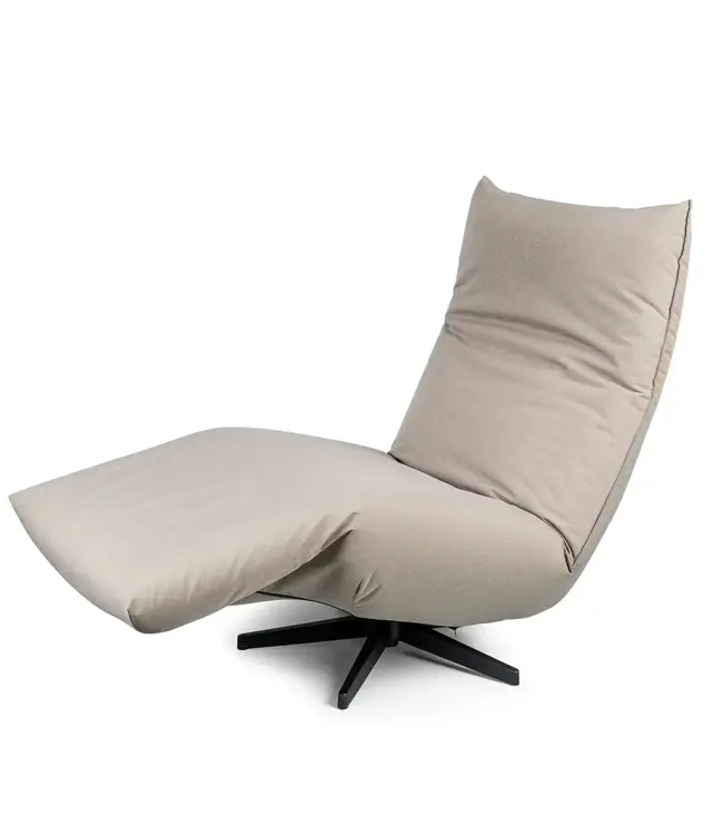 DS meubelen Outdoor relax Indi met lendekussen  (60-80 KG) - Light Taupe