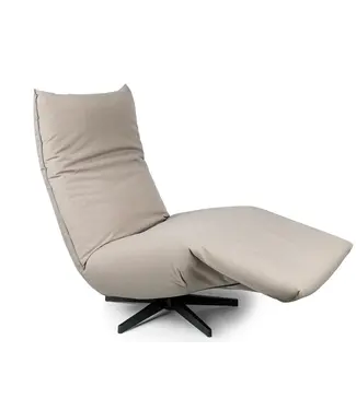 DS meubelen Outdoor relaxfauteuil Indi met lendekussen (60-80 KG kleur Light Taupe)
