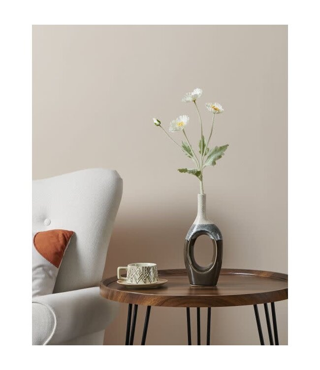 Eglo Living Vaas Keramiek H400 beige/zwart Iwate